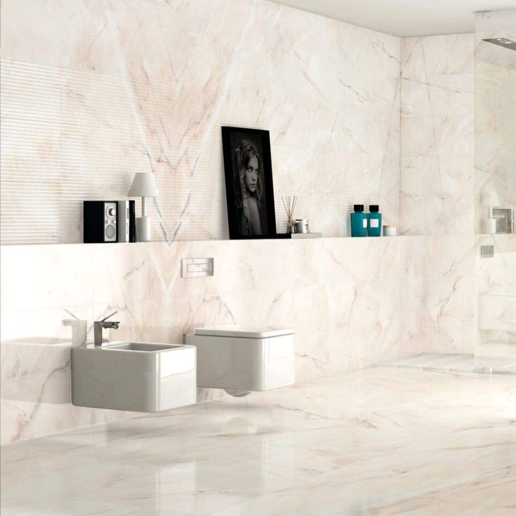 imported white marble