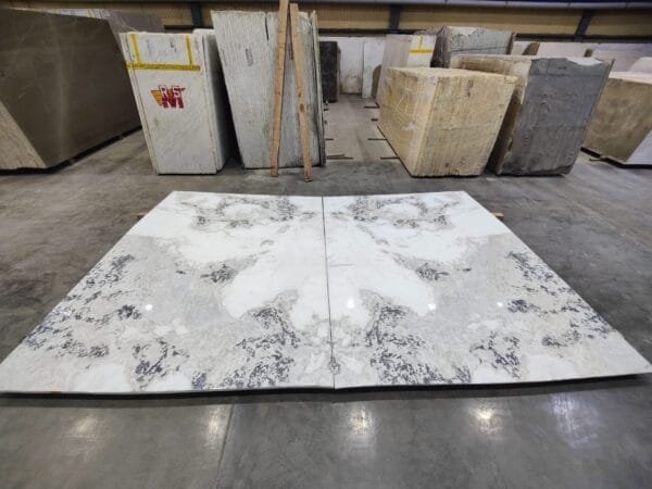 Dover White Marble Flooring