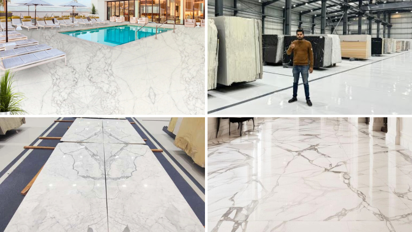 White Marble Flooring