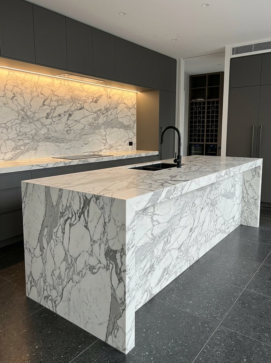 Italian Statuario Marble - Image 3