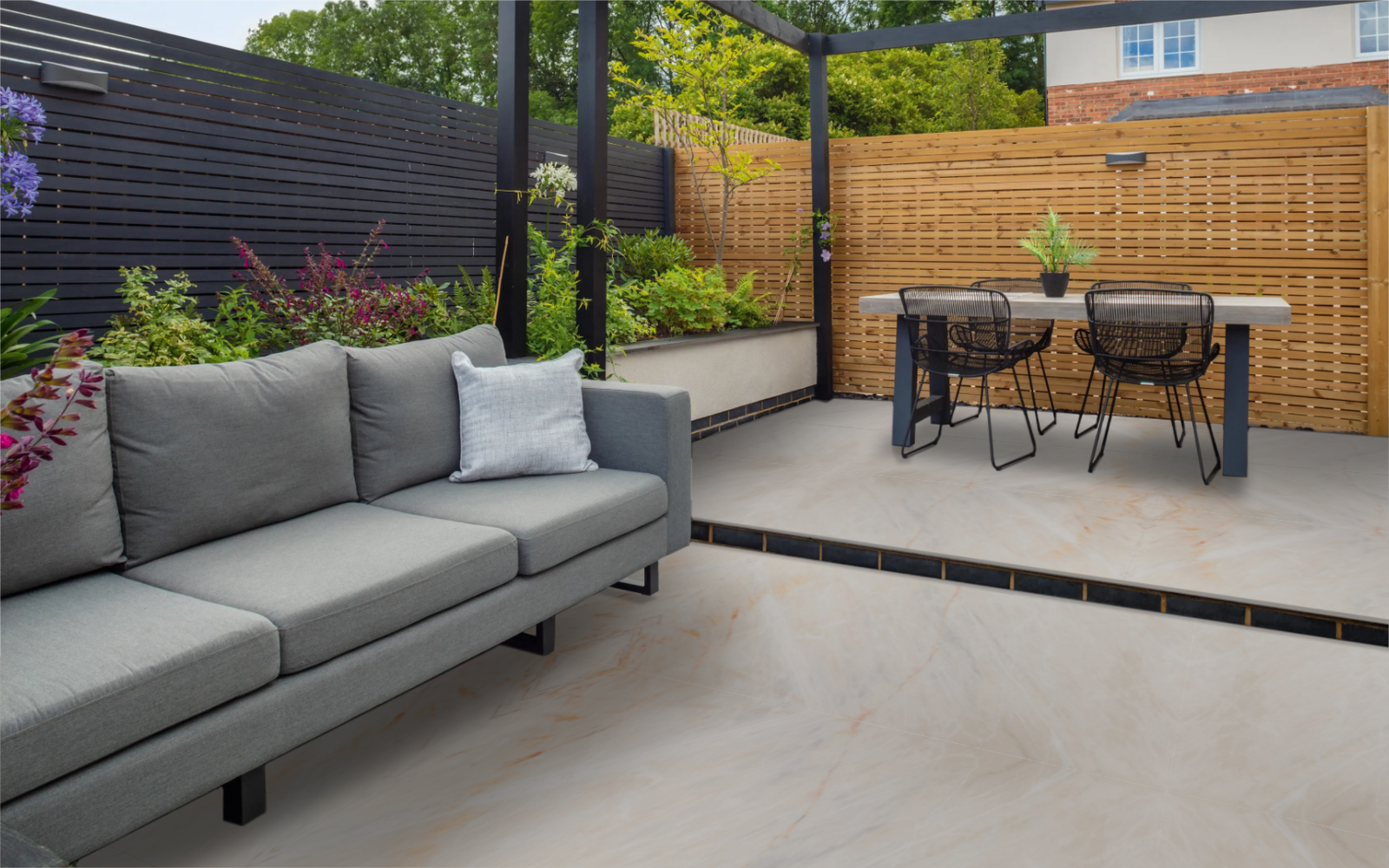 Italian Marble for Garden Area