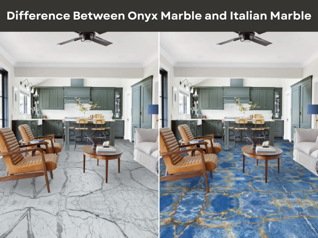 Difference Between Onyx Marble and Italian Marble
