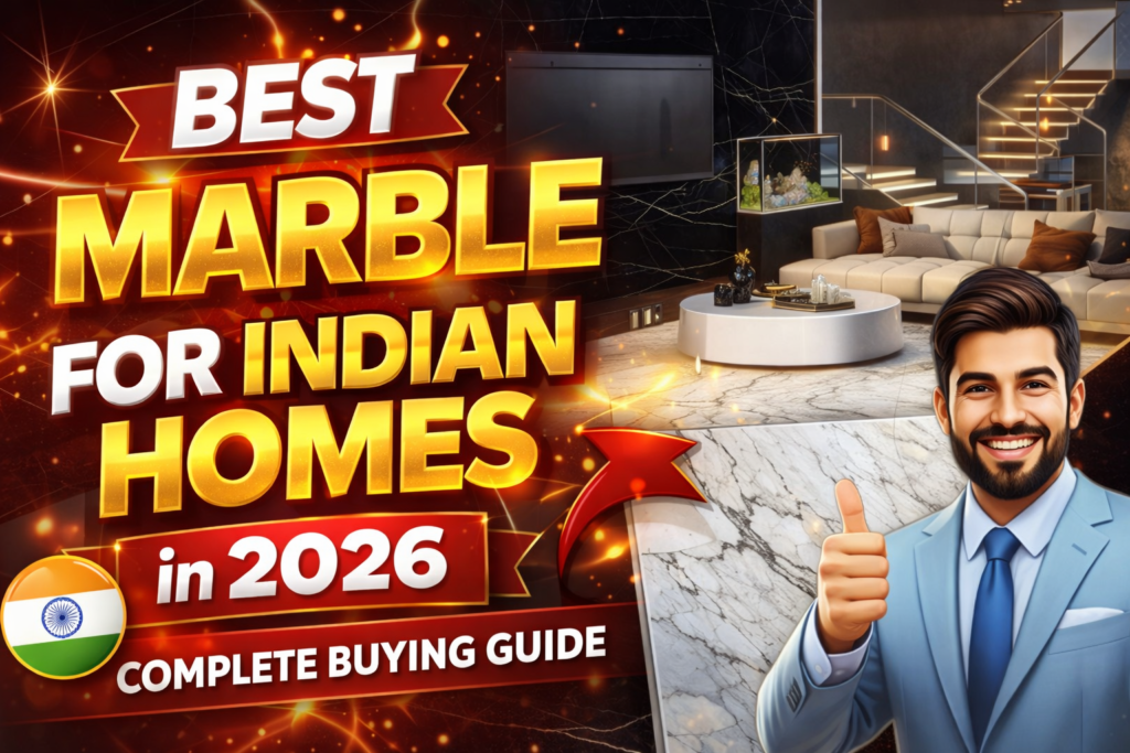 Best Marble for Indian Homes in 2026 Complete Buying Guide from Kishangarh Experts